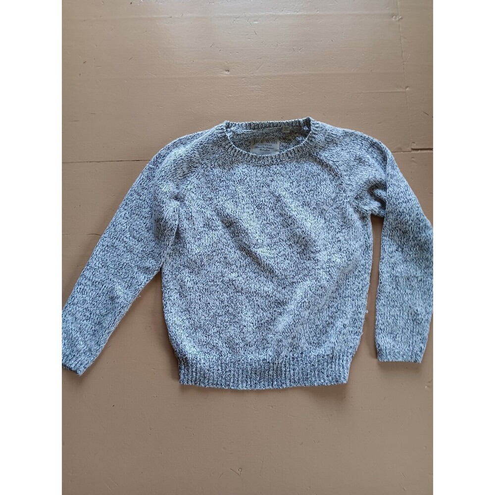 Jack Wills Womens Knitwear Crew Neck Long Sleeve Pullover Sweater Gray Size 12